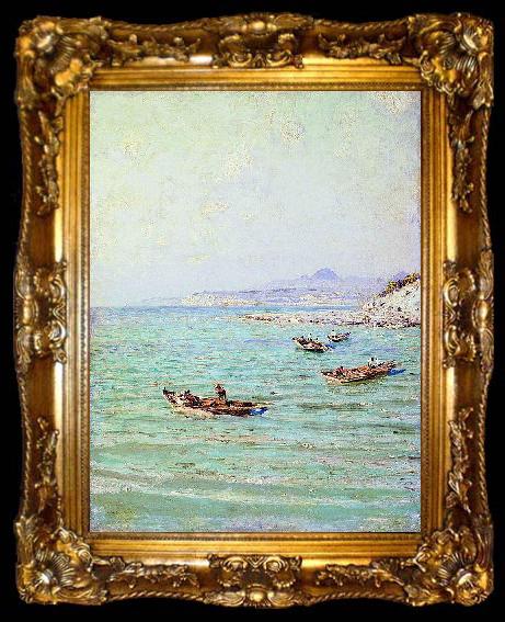framed  Nikolay Nikanorovich Dubovskoy Seashore, ta009-2